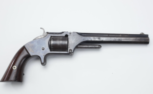 Revólver Smith & Wesson No. 2 Army, mismo modelo que llevaba Sakamoto Ryoma